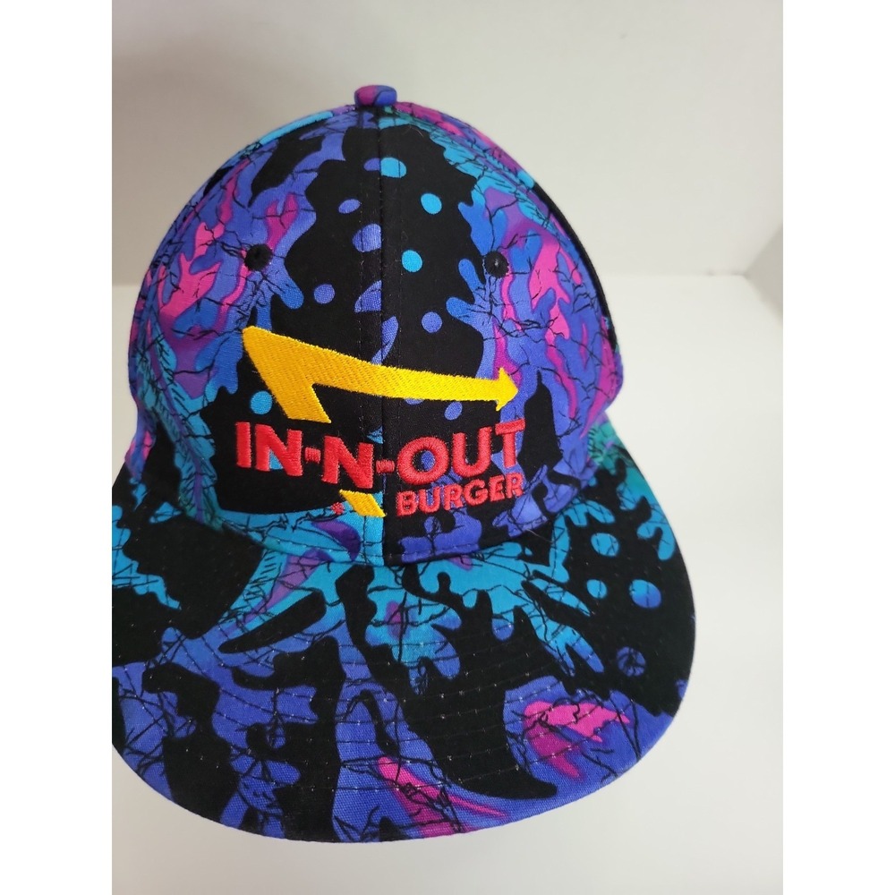 Purple Pattern Snapback Hat - Picture 3 of 9
